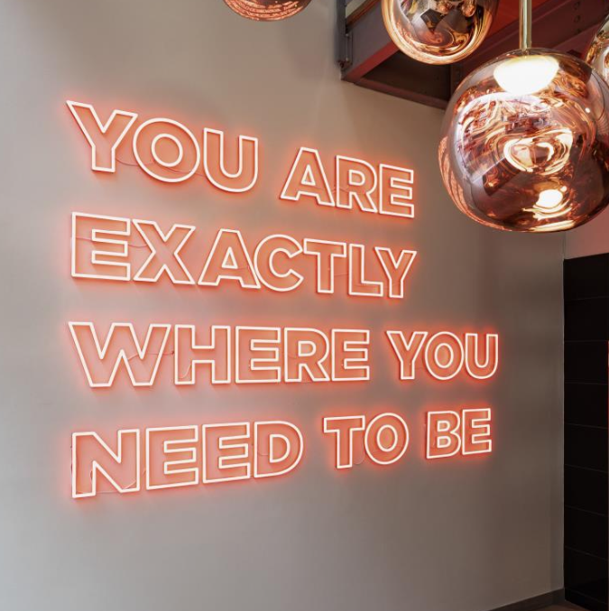 Virgin Active brand messaging concept