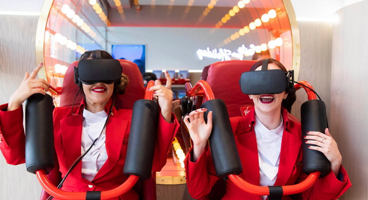 Virgin Holidays virtual reality rollercoaster experience